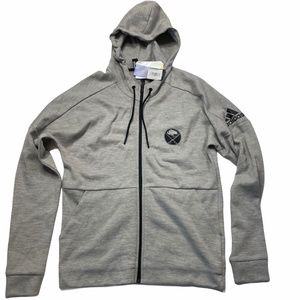 Adidas Buffalo Sabers Full Zip Hoodie Men's M
